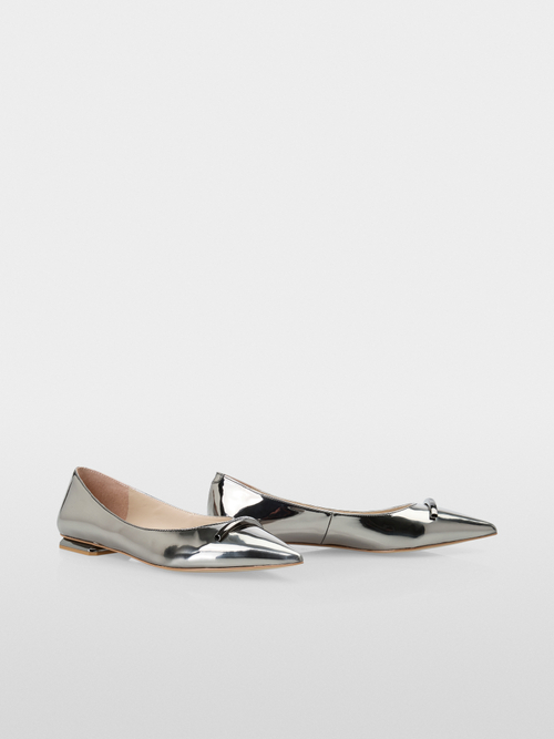 Ballerina in Metallic-Mirror