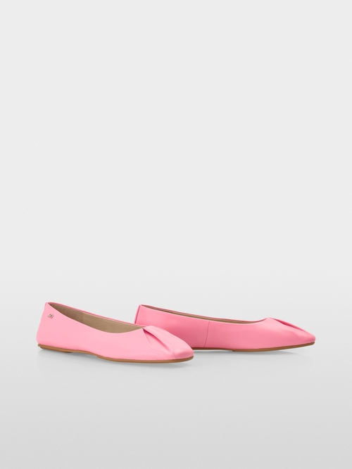 Ballerina van geitennappa met zachte zool