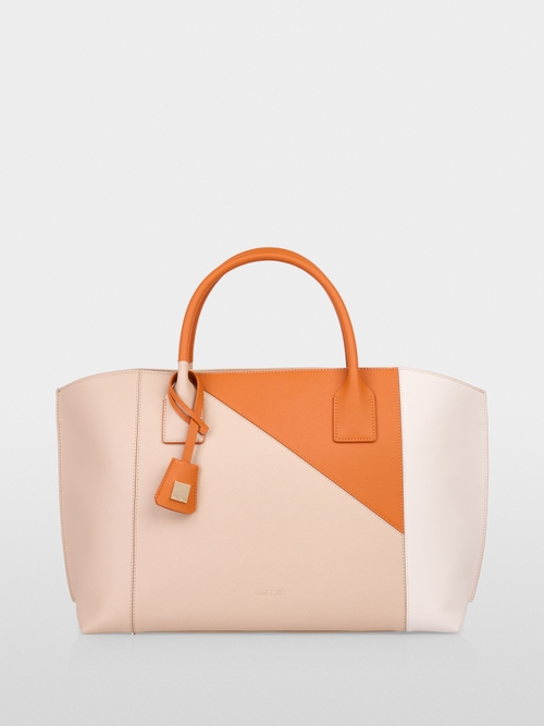 "Rethink Together" Sac cartable en patchwork