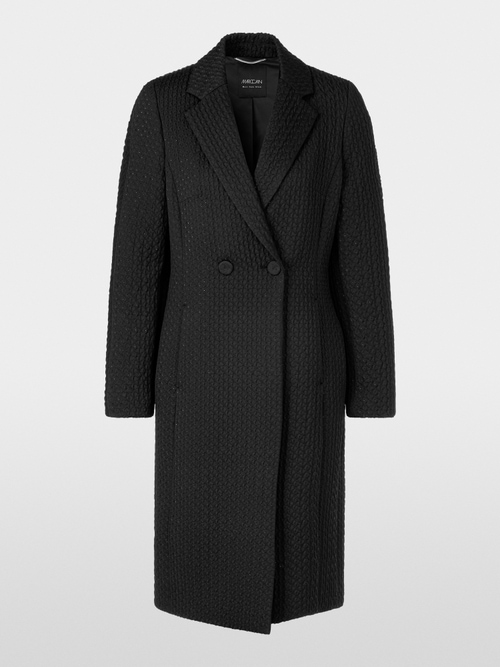 Coat with metallic details