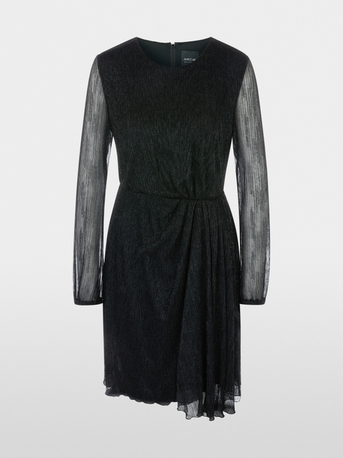 Robe en jersey métallique