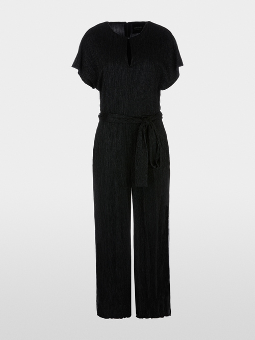 Jumpsuit aus Metallic-Jersey