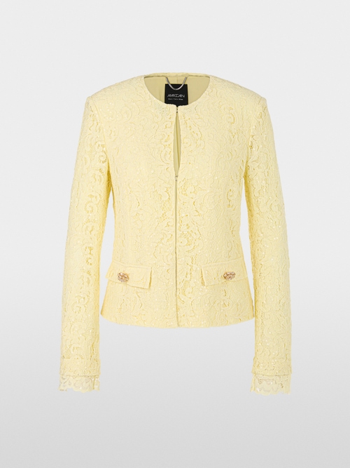 Boléro près du corps en dentelle