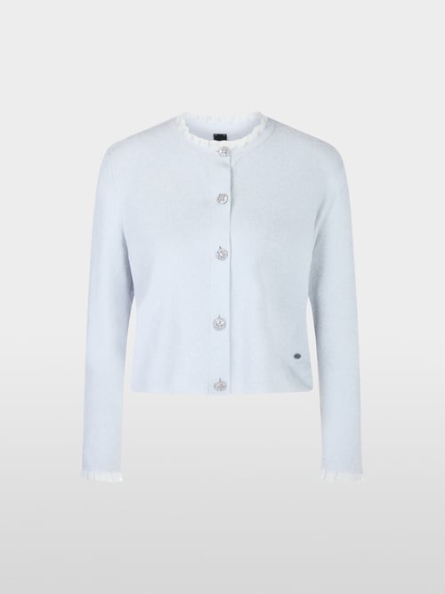 Glittervest met ruches