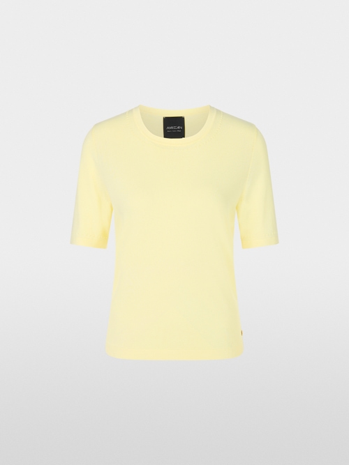 Sweat uni en maille fine