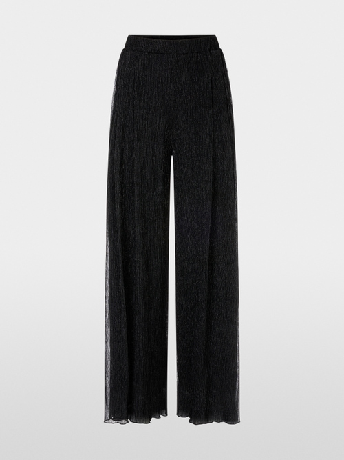 Pantalon modèle WOLIN en jersey métallique