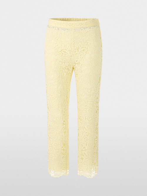 Modèle FRIA - pantalon raccourci en dentelle