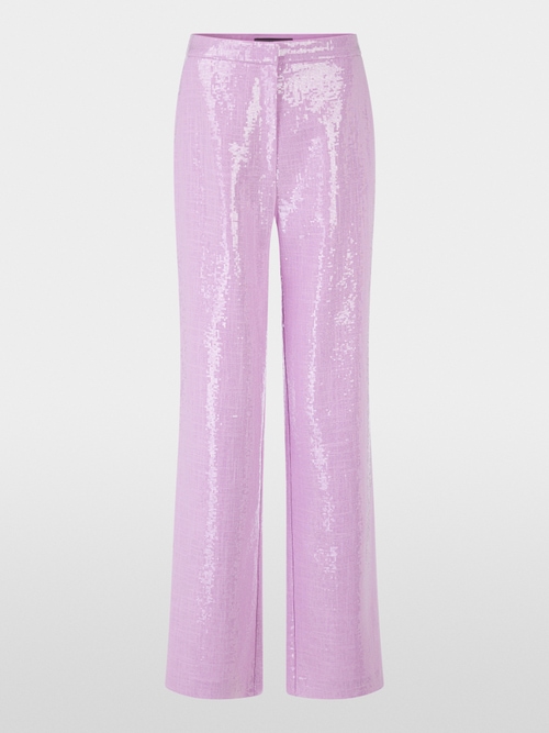 Pantalon en tissu à paillettes modèle WUKARI