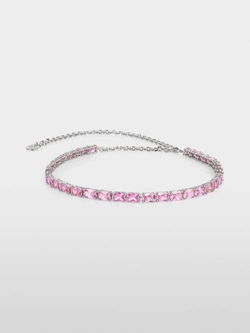 Ceinture chaîne en pierres de verre