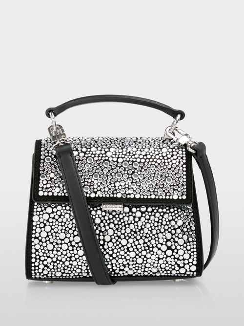 Henkeltasche mit Spiegelkristallen