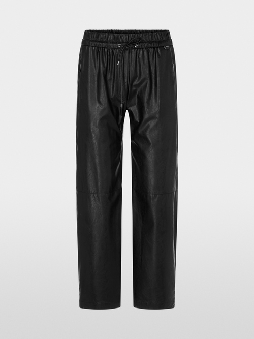 RANCHI leather-look trousers
