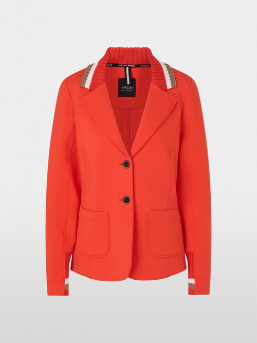 Blazer en jersey ajusté