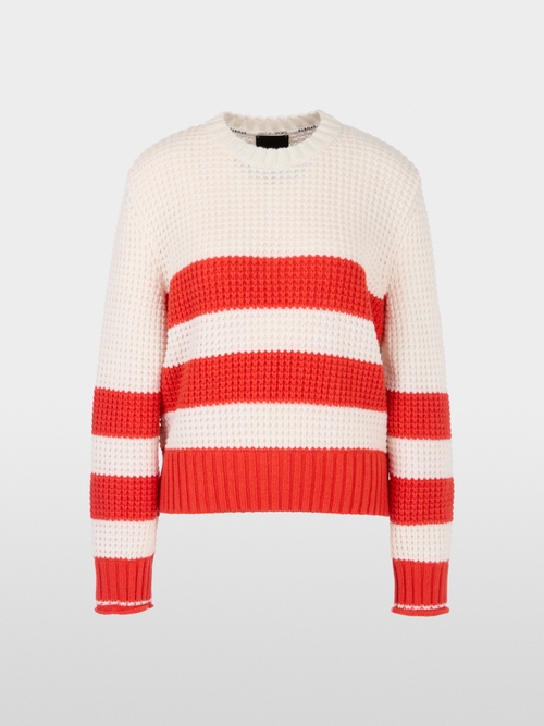 Striped sweater – Knitted in Germany