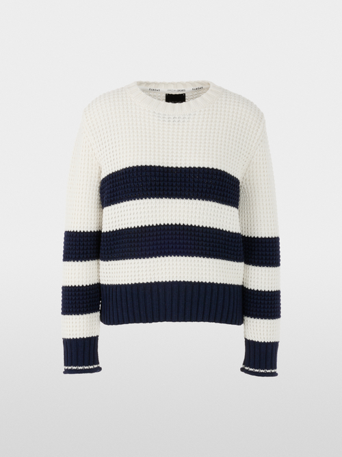 Striped sweater – Knitted in Germany