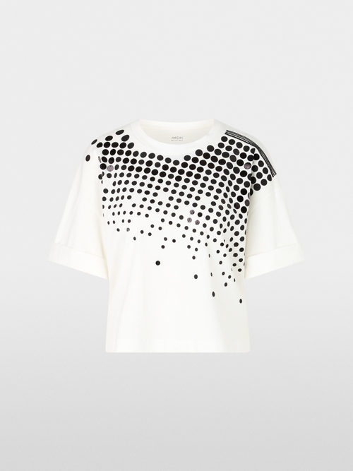 Cropped T-shirt with graphic print