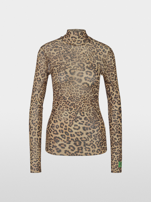 Leo-Longsleeve aus Netz