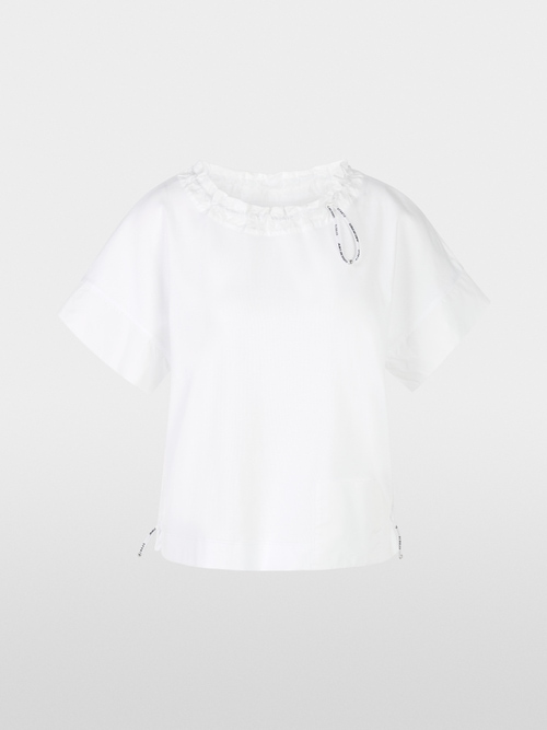 Casual T-shirt with drawstring