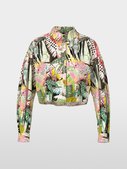 Cropped Hemdbluse "Rethink Together"