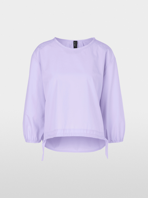 Lässige Baumwollbluse "Rethink Together"