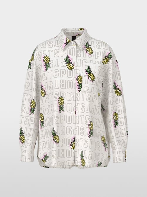 Pineapple print blouse