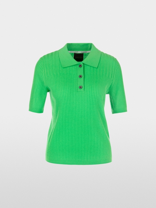 Polo Shirt in Wolle - "Rethink Together"