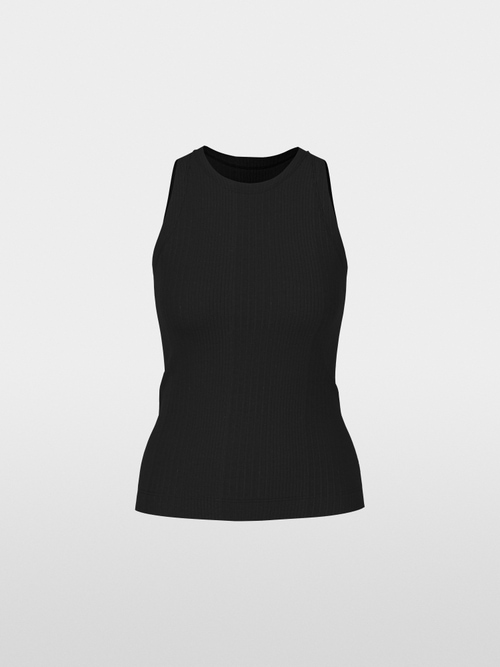 Ärmelloses Top aus Viskose-Stretch
