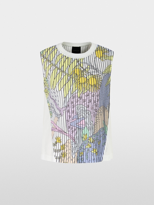 Top à motifs Knitted in Germany