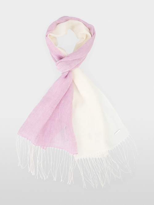 Light linen scarf