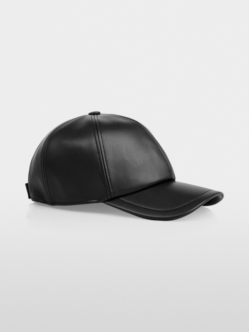 Baseball-Cap aus Fun Leather in Uni