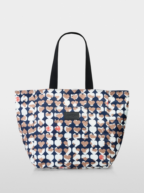 Shopper bag with all-over print