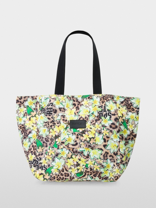 Shopper tas met all-over print