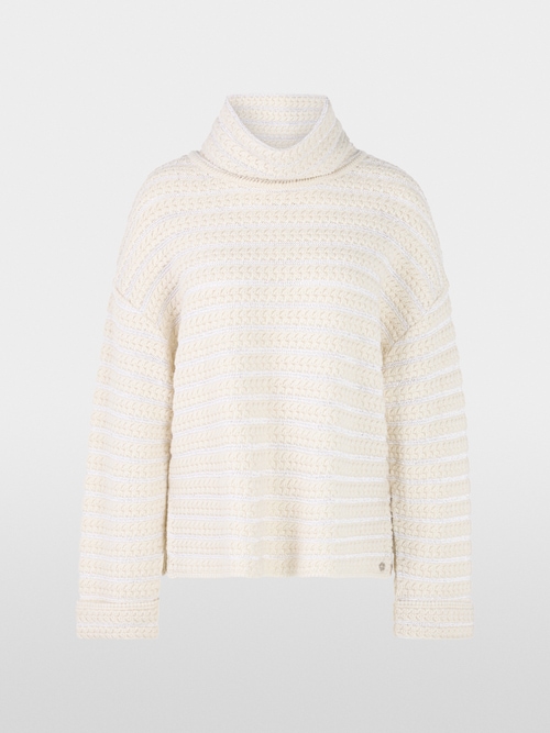 Knitted in Germany turtleneck jumper