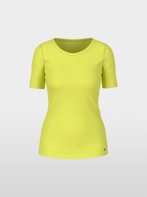 T-shirt with turn-up sleeves