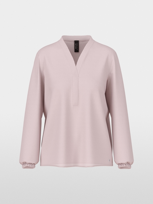 "Rethink Together" V-neck blouse
