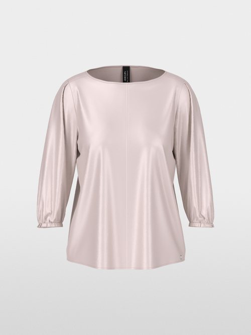 Loose silk blouse