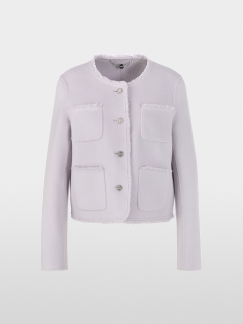 Veste à poches plaquées