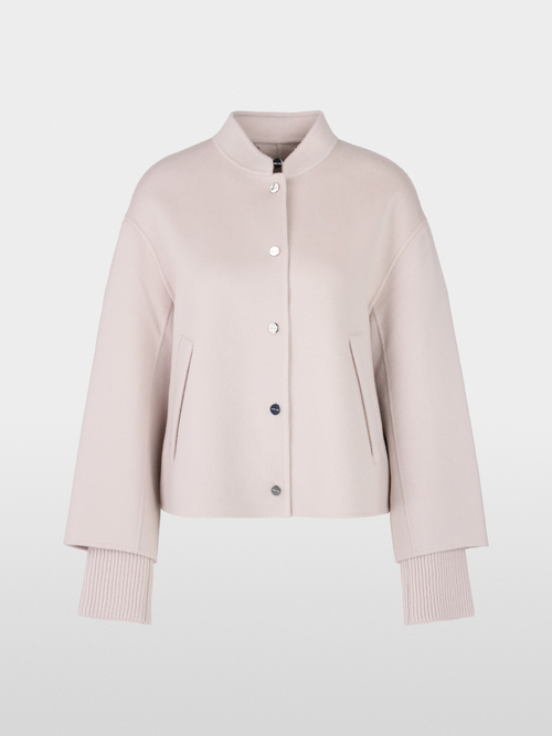 Veste oversize à manches côtelées