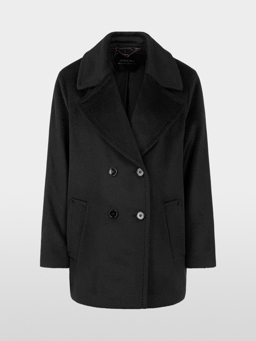 Manteau en laine à double boutonnage