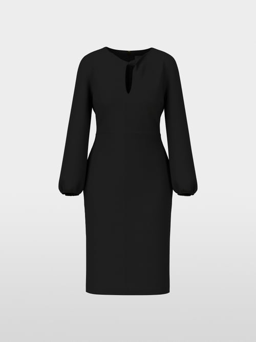 Elegant dress with wrap detail