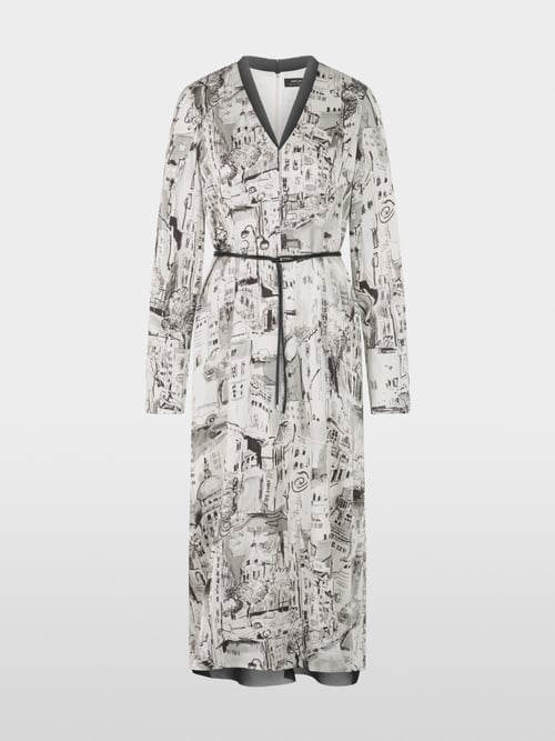 Robe imprimée en viscose