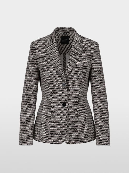 Blazer cintré en jersey scuba