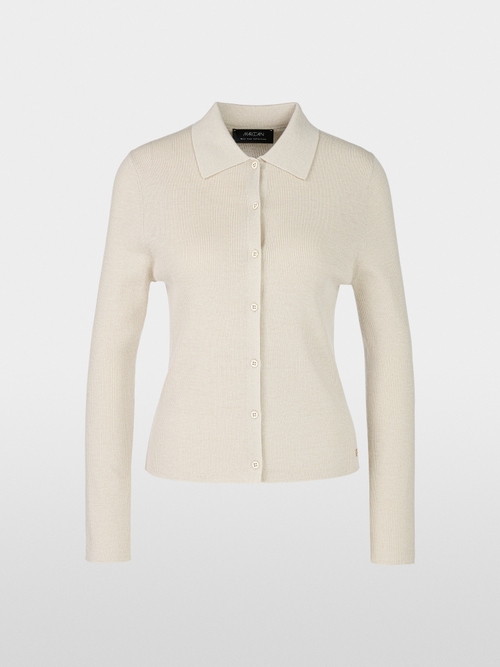 Thin ribbed cardigan