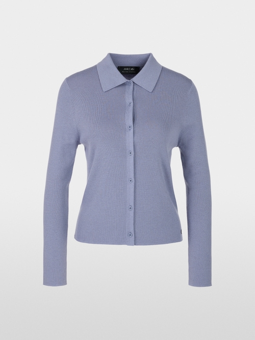 Thin ribbed cardigan