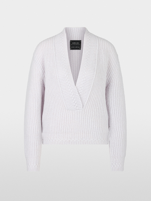 Knitted in Germany V-neck sweater