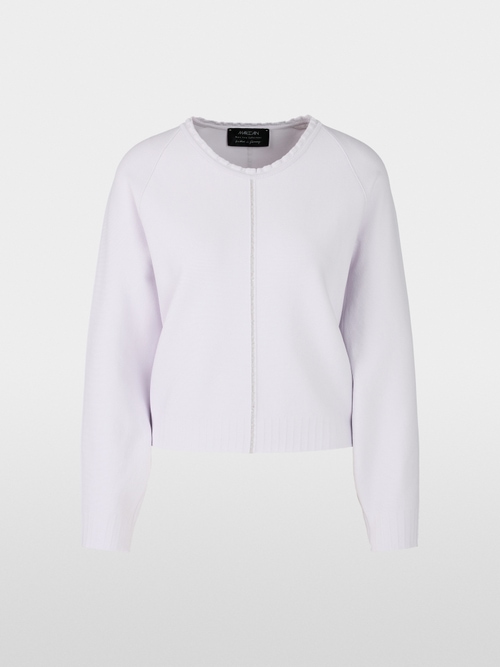 Knitted in Germany round neck sweater