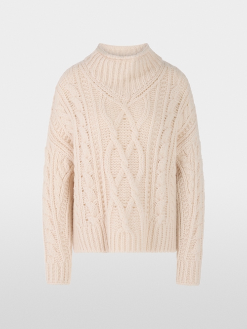 Knitted in Germany cable knit jumper