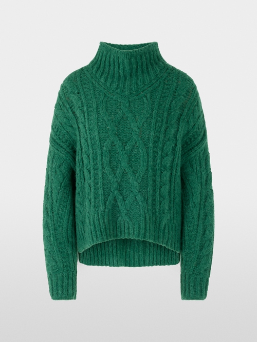 Tricoté en Allemagne Pull à motif torsadé