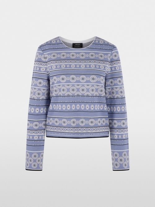 Jacquard jumper Knitted in Germany