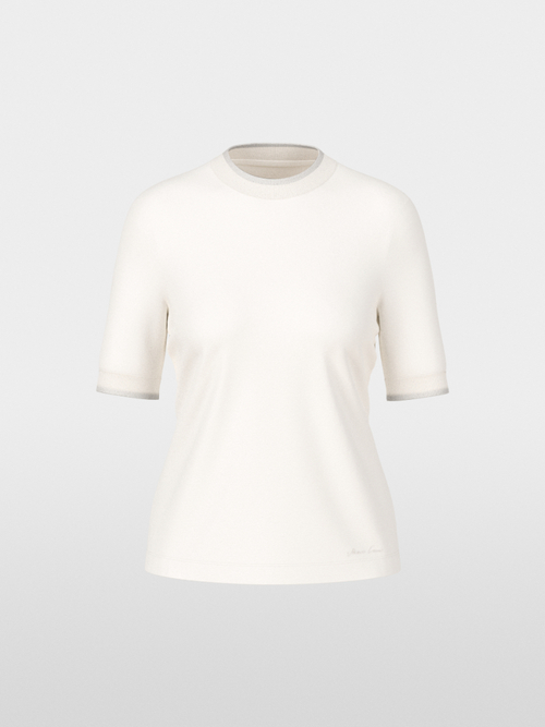 T-shirt avec détails en lurex