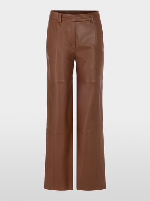Pantalon en cuir WARRI taille haute